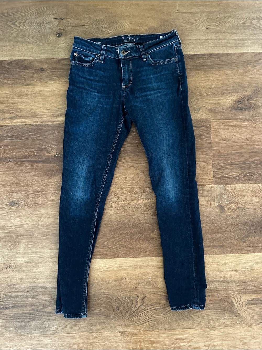 Lucky Brand Orta Premium Women’s Lolita Skinny Dark Wash Blue Denim Jeans  Sz 27